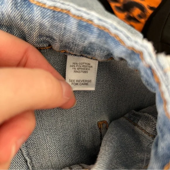 Cato Denim Blue Button Down Skirt Modest Midi - 14 - Picture 6 of 7